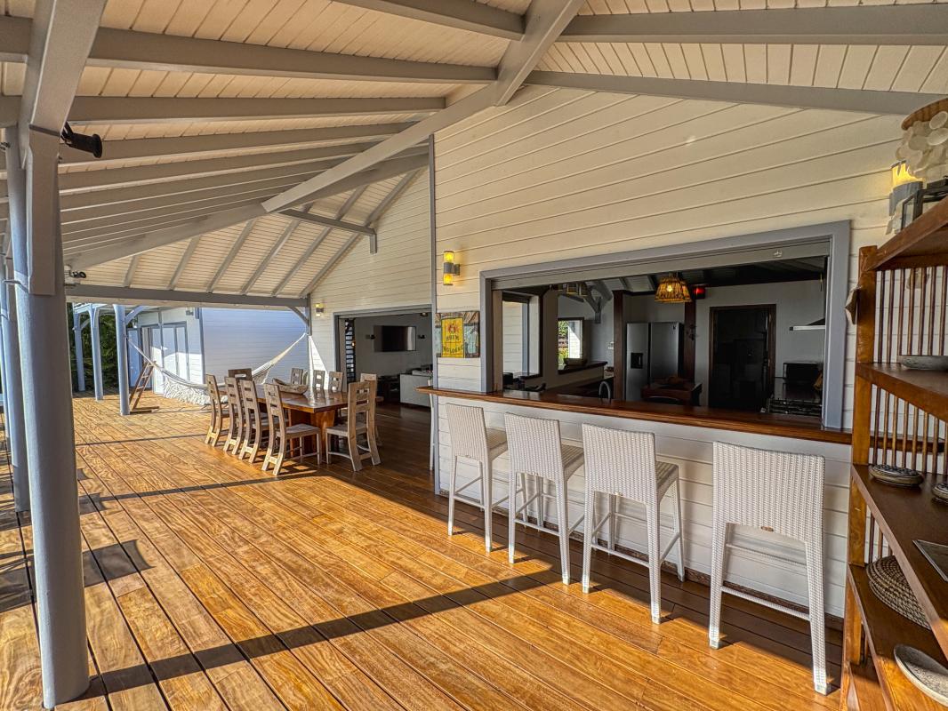 11.Location villa piscine Sainte Anne Guadeloupe_Terrasse